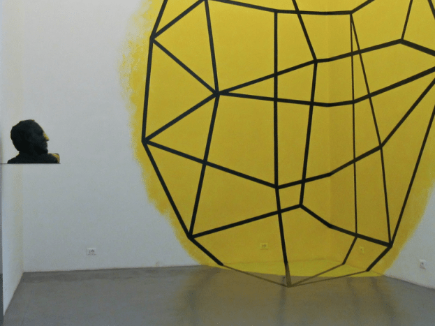 Gianni Dessi exhibit in the Galleria Alessandro Bagnai // Photo by Nicole Brown